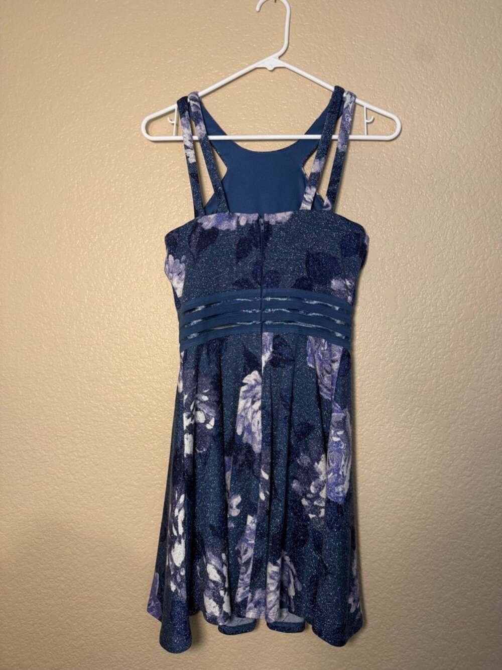 Macy's "City Studio" juniors sparkly dress - Picture 3 of 11